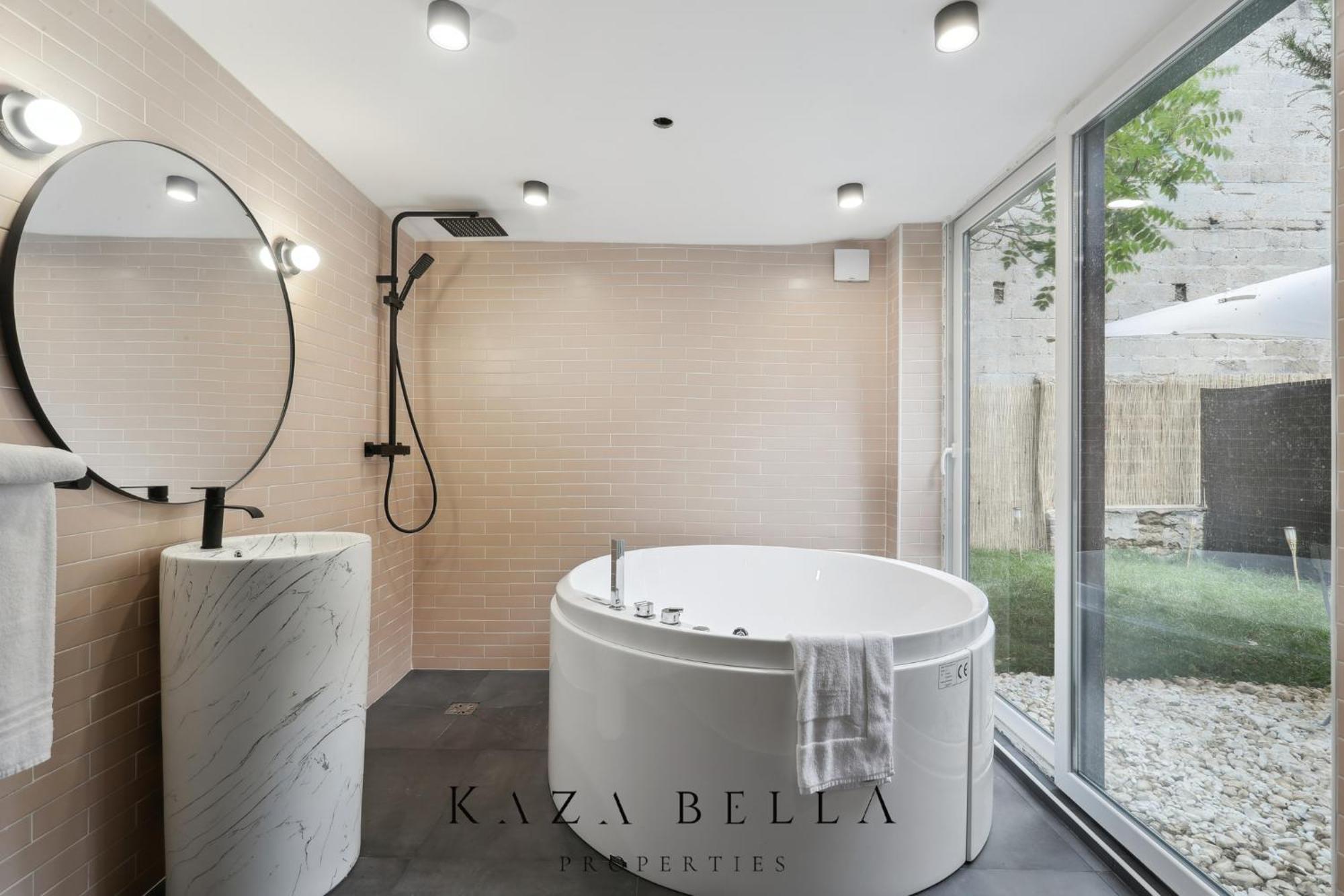 Kaza Bella - Maisons Alfort 6 Luxurious Little House With Private Garden And Jacuzzi Buitenkant foto